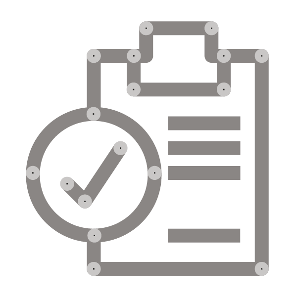 Standards tick doc icon