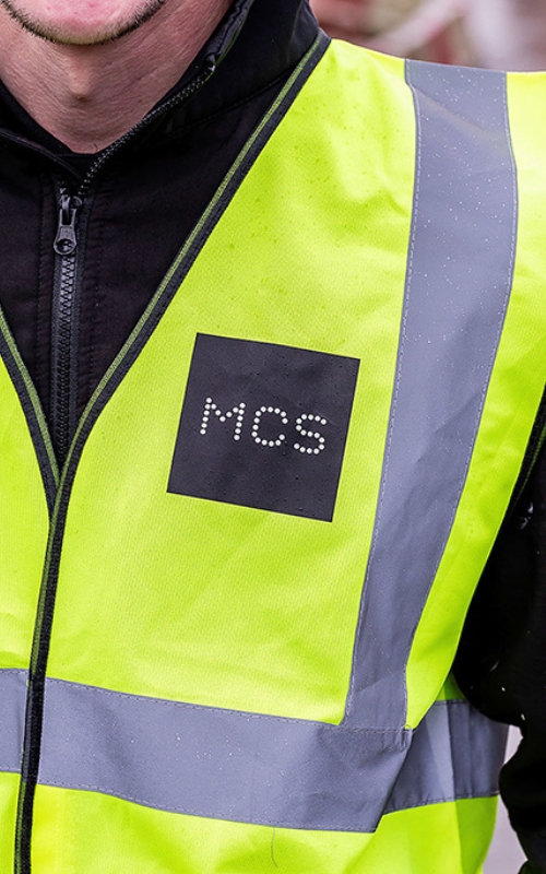 MCS hi visibility jacket.