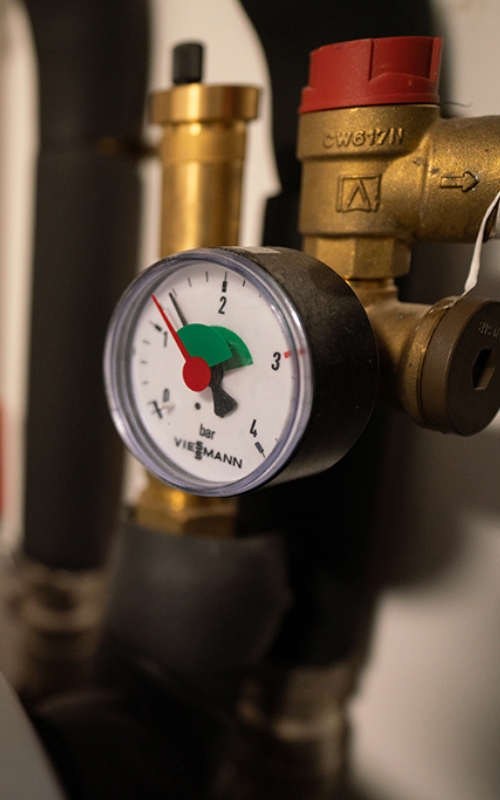 Heat pump thermometer.