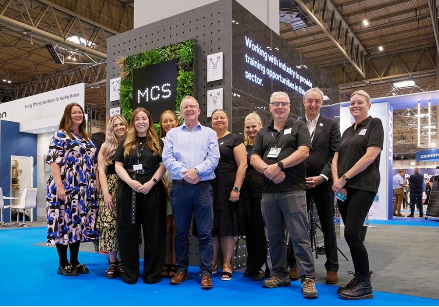 MCS Team on stand at InstallerSHOW 2023.