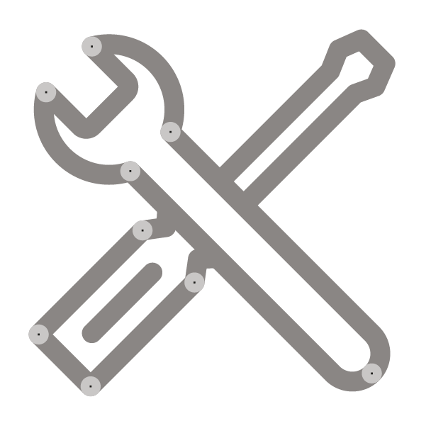 spanner and screwdriver icon